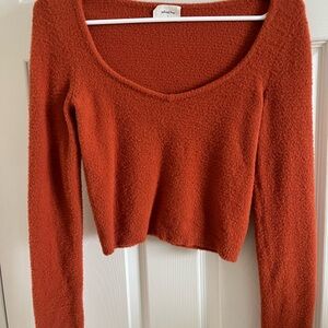 Wilfred Rust Long Sleeve Top